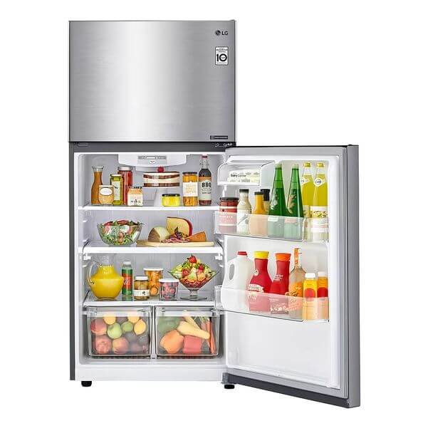 HELADERA LG GT57BPSX 553L NO FROST INOXIDABLE SMART INVERTER