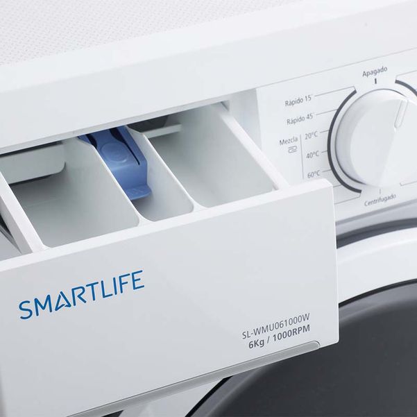 LAVARROPAS SMARTLIFE WMU061000W 6KG 1000RPM