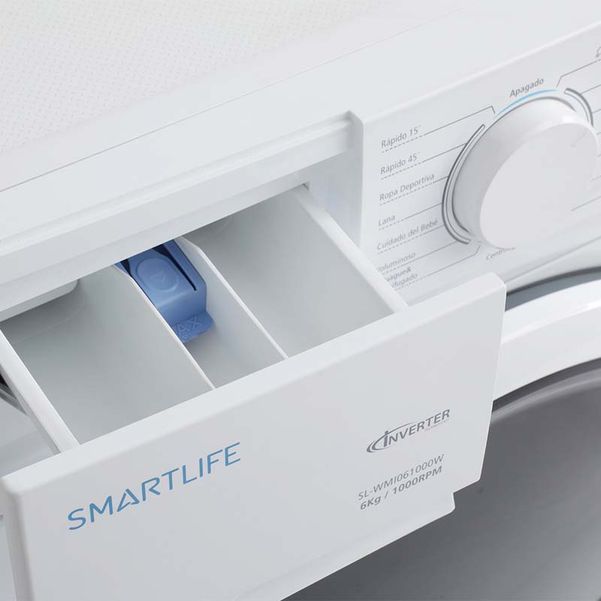 LAVARROPAS SMARTLIFE WM1061000W 6KG 1000RPM INVERTER