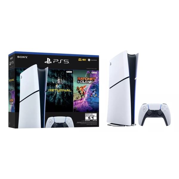 CONSOLA PLAY STATION 5 SONY PS5 DIGITAL CON RETURNAL Y RATCHET