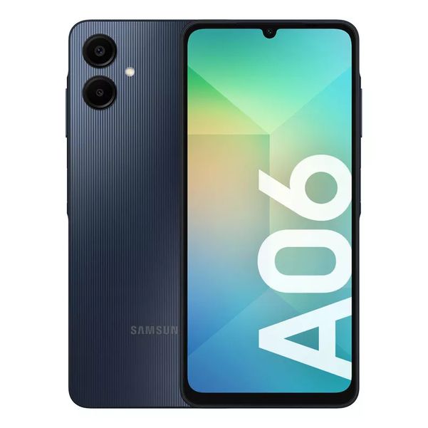 CELULAR SAMSUNG A06 6.7P 50MP 4GB RAM/128GB SD NEGRO