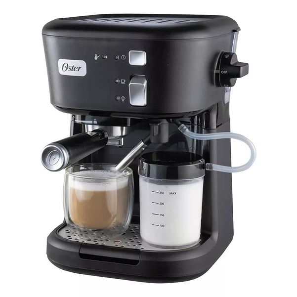 CAFETERA OSTER ESPRESSO EM5501B 15B CON ESPUMADOR DE LECHE