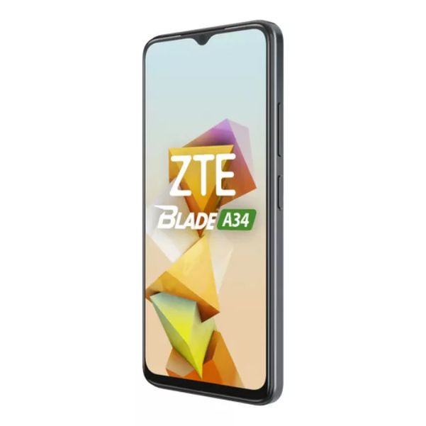CELULAR ZTE BLADE A34 6.6P 8MP 2GB RAM/64GB SD GRAY