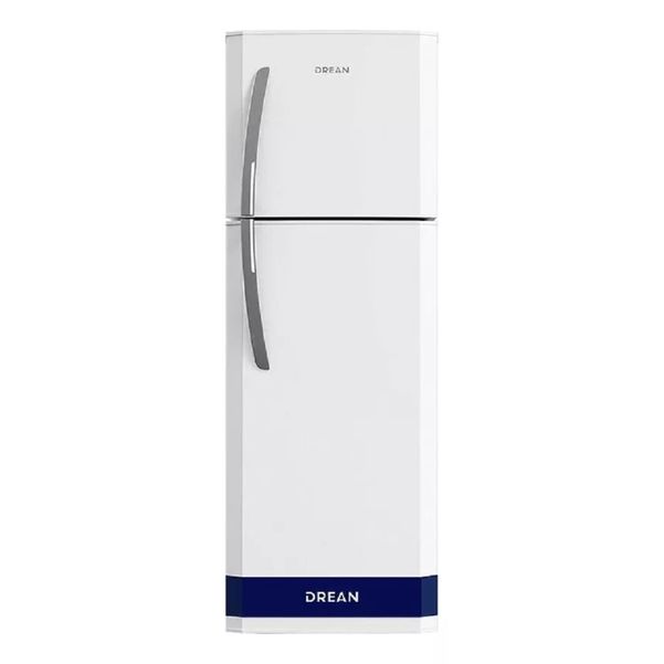HELADERA DREAN HDR280F50B BLANCA 277LT ESTANTES DE VIDRIO A+