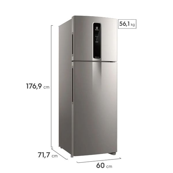 HELADERA ELECTROLUX IF43S 408L NO FROST INVERTER PLATA