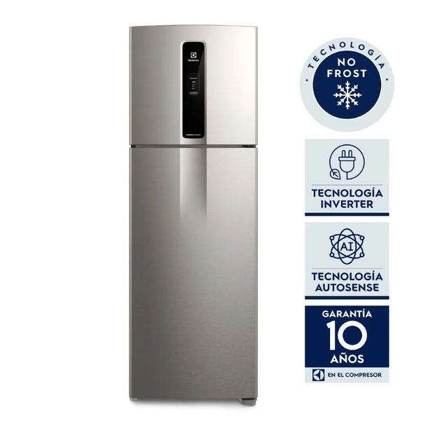 HELADERA ELECTROLUX IF43S 408L NO FROST INVERTER PLATA