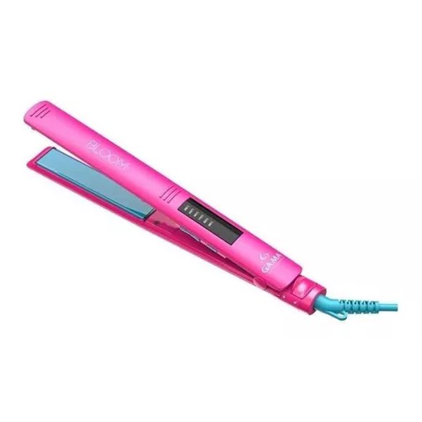 PLANCHA DE CABELLO GAMA ELEGANCE LED BLOOM PINK