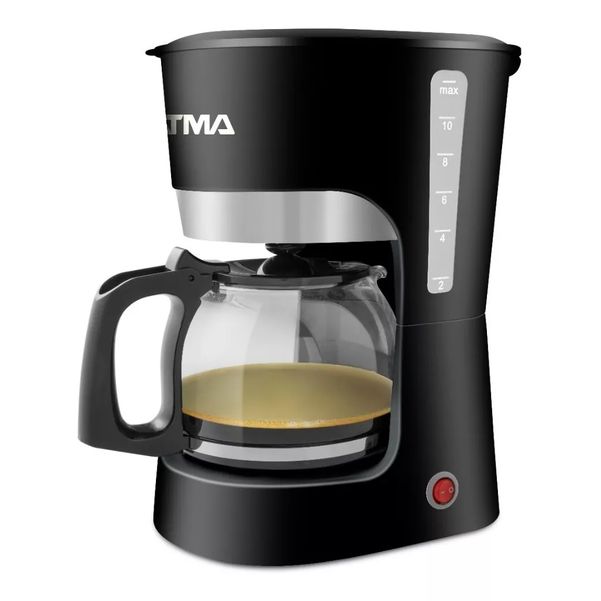 CAFETERA ATMA CA8143P 1.25L FILTRO NEGRA