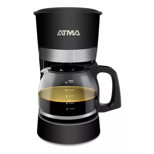 CAFETERA ATMA CA8143P 1.25L FILTRO NEGRA