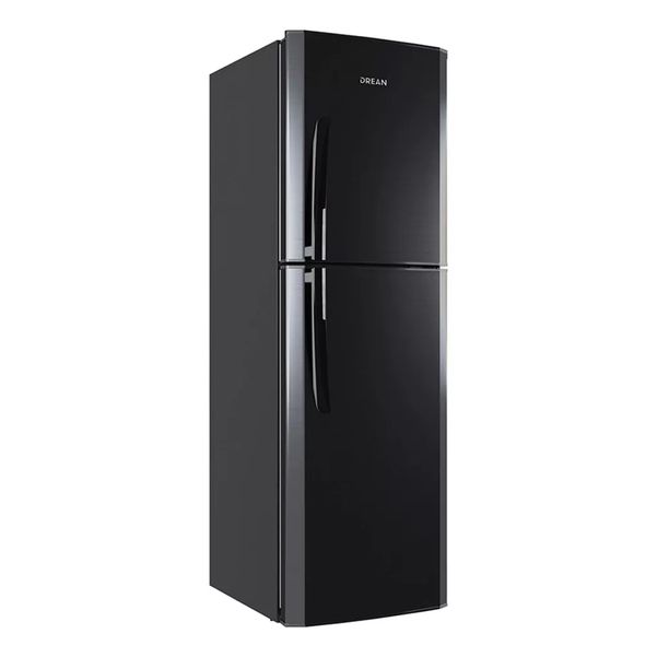 HELADERA DREAN HDR320F50N NEGRA 314LT E.VIDRIO