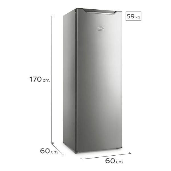 FREEZER GAFA GFUP22P5HRG 245 LTS VERTICAL PLATA