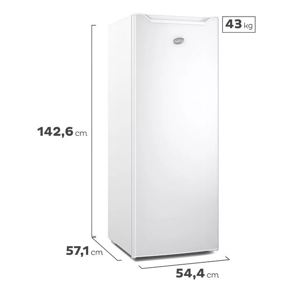 FREEZER GAFA GFUY16P5HVW 168 LTS VERTICAL BLANCO
