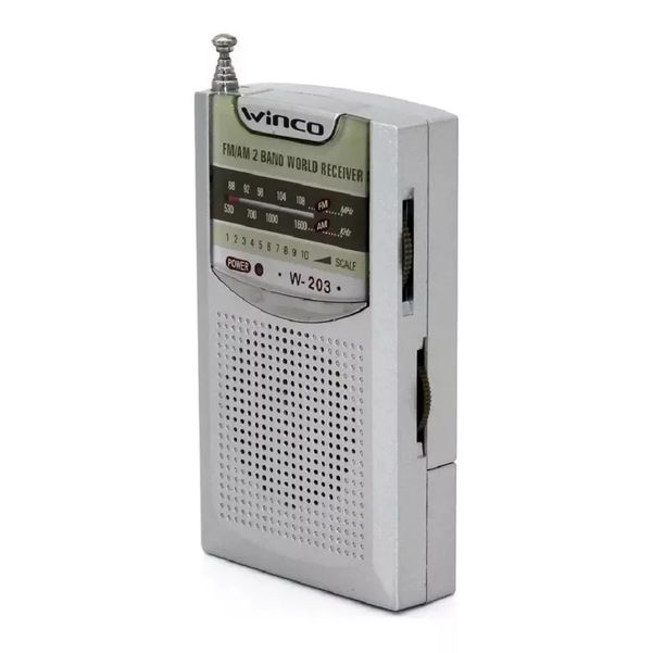RADIO WINCO W203 PORTATIL AM/FM