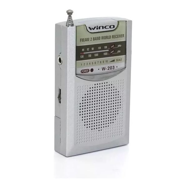 RADIO WINCO W203 PORTATIL AM/FM