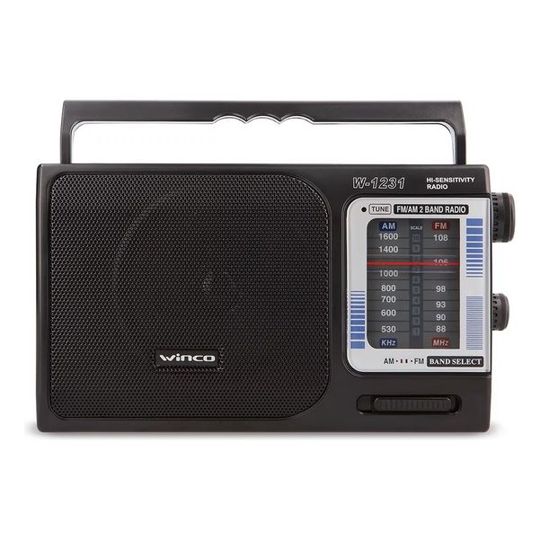 RADIO WINCO W1231 DE MESA DUAL AM/FM
