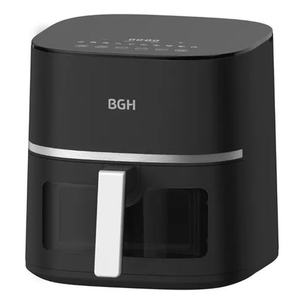 FREIDORA BGH BAF52N24 DE AIRE 5.2LT DIGITAL NEGRA