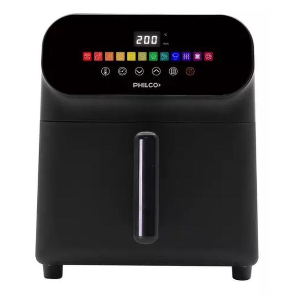 FREIDORA PHILCO FR256PHP DE AIRE 6 LITROS  DIGIGITAL  NEGRAA