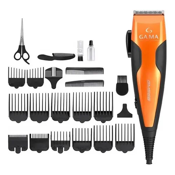 CORTADORA DE CABELLO GA.MA GM 566 24 PIEZAS CON CABLE