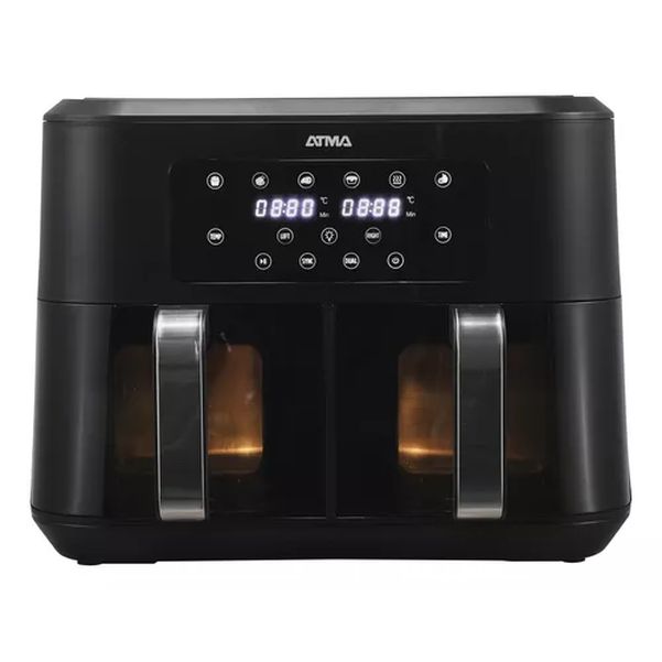 FREIDORA ATMA FRD248AP AIRE 8.5 LITROS DOBLE CANASTO