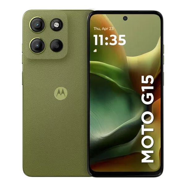 CELULAR MOTOROLA G15 6.7P 50M 4/128GB IGUANA GREEN