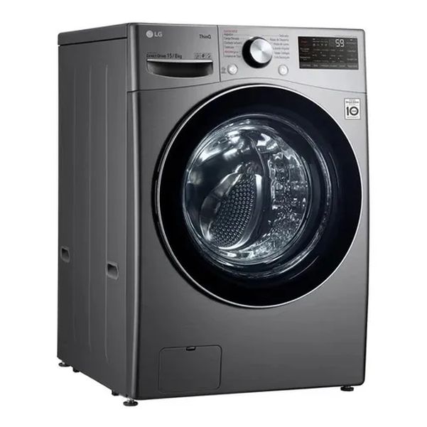 LAVASECARROPAS LG WD15EGS62 15KG SECA 8KG INOX. INVERTER WIFI
