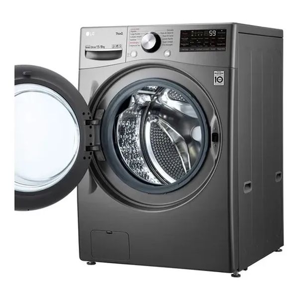 LAVASECARROPAS LG WD15EGS62 15KG SECA 8KG INOX. INVERTER WIFI