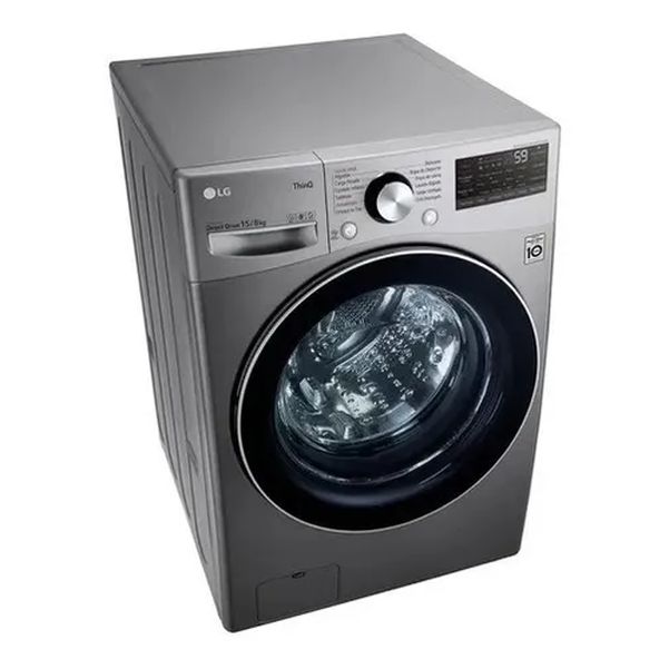 LAVASECARROPAS LG WD15EGS62 15KG SECA 8KG INOX. INVERTER WIFI