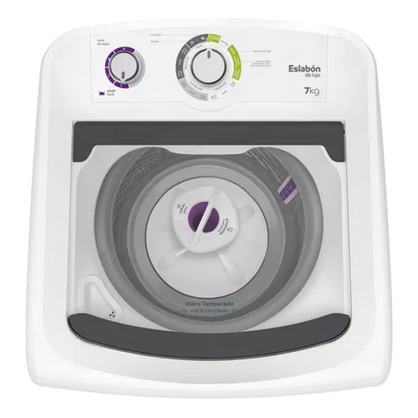 LAVARROPAS ESLABON DE LUJO EWH07BB 7KG 750RPM SUP BL