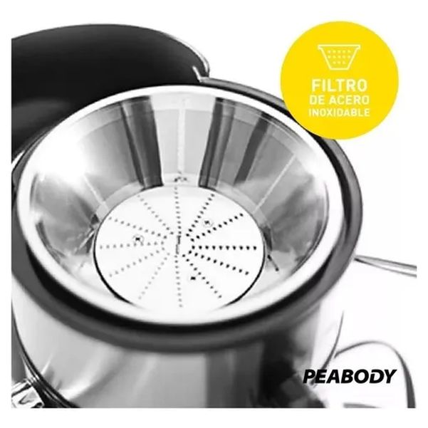 EXTRACTOR JUGOS PEABODY PE-JL6003 1.5L+LIC 800W
