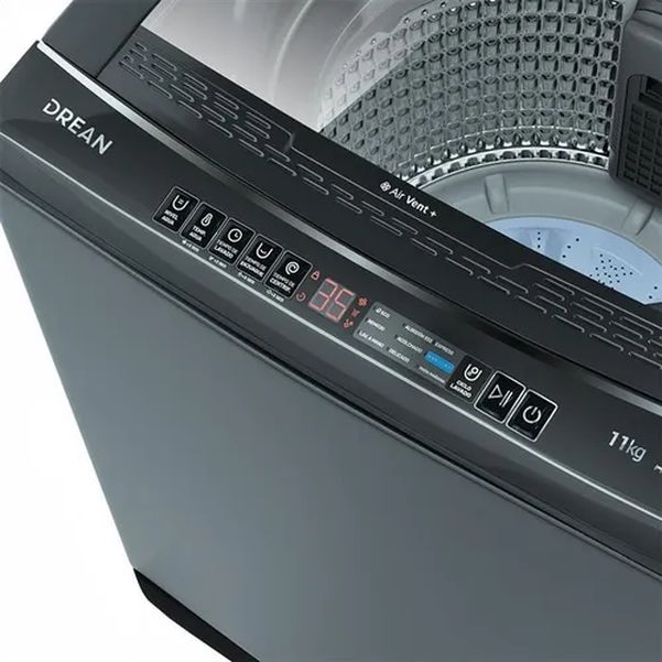 LAVARROPAS DREAN LPDR1165LG 11KG 700RPM INVERTER CARGA SUPERIOR  GRIS