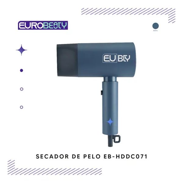 SECADOR DE PELO EURO BEAUTY EB-HDDC07I 1800W MINIMALISTA