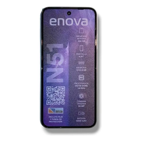 CELULAR ENOVA N51 6.67P 50MP 8/256GB AND14