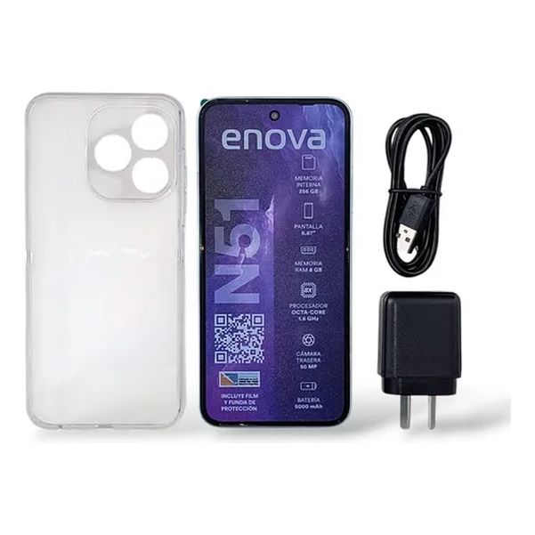 CELULAR ENOVA N51 6.67P 50MP 8/256GB AND14
