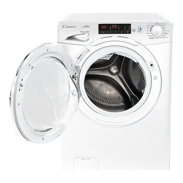 LAVASECARROPAS CANDY GVSW286T 8/6KG 1200RPM BLANCO