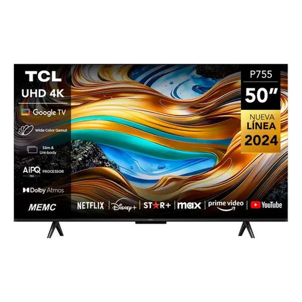 SMART TV TCL 50 L50P755-F SMART 4K CTL VOZ GOOGLE