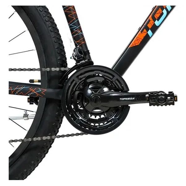 BICICLETA TOPMEGA SUNSHINE R29 MTB 21V SHIMANO ALUMINIO FRENO DISCO