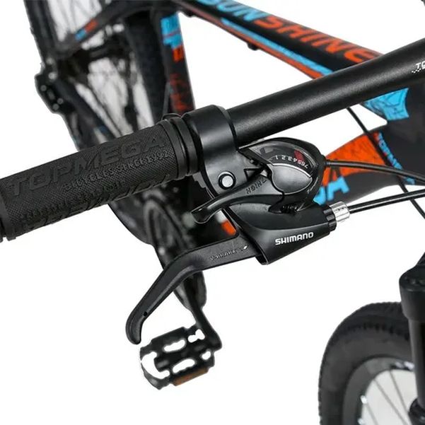 BICICLETA TOPMEGA SUNSHINE R29 MTB 21V SHIMANO ALUMINIO FRENO DISCO