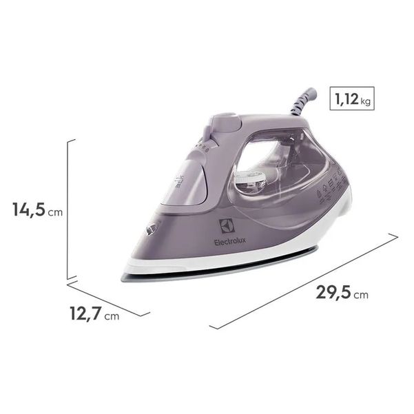 PLANCHA ELECTROLUX ESI50 VAPOR 2200W GLISSIUM