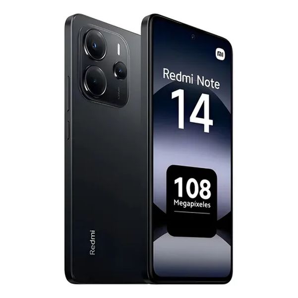 CELULAR XIAOMI REDMI NOTE 14 6.7P 108MP 6/128G BLACK