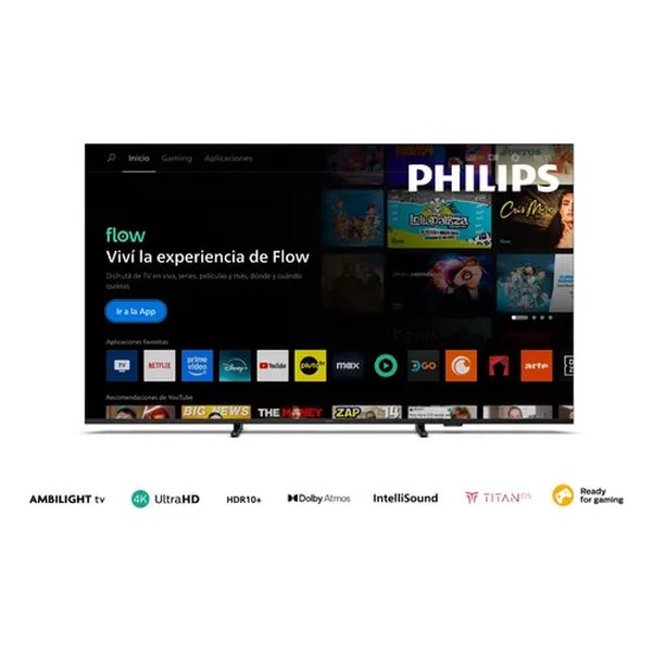 SMART TV PHILIPS 65 65PUD8100/77 SMART 4K TITAN