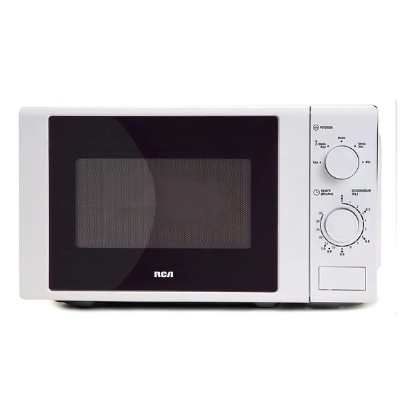 MICROONDAS RCA R100MEC20 20LT MECANICO BLANCO