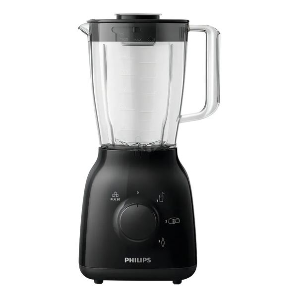 LICUADORA PHILIPS HR2126/90 1.5L 500W 3V NEGRA