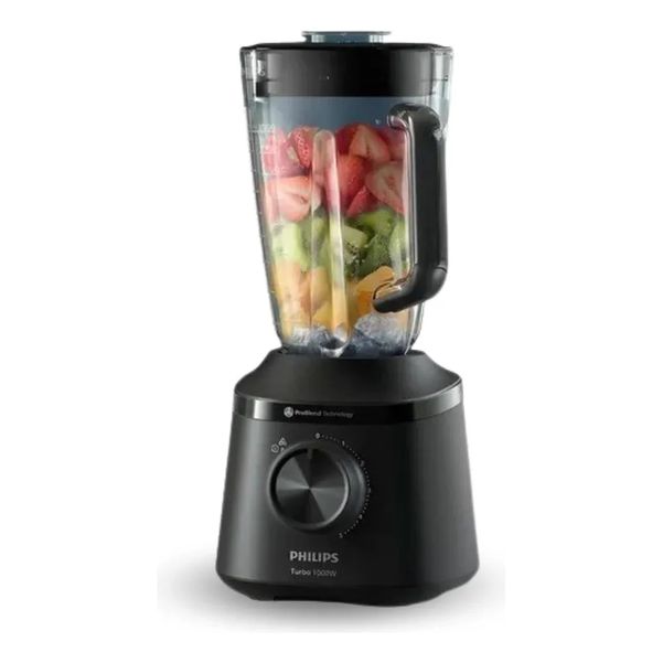LICUADORA PHILIPS HR2262/90 2L 700W 2V VIDRIO NEGRA