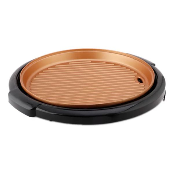 PARRILLA ELECTRICA LILIANA AK930 REDONDA 1500W COBRE
