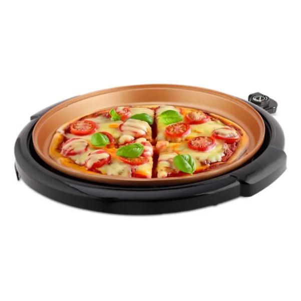 PARRILLA ELECTRICA LILIANA AK930 REDONDA 1500W COBRE