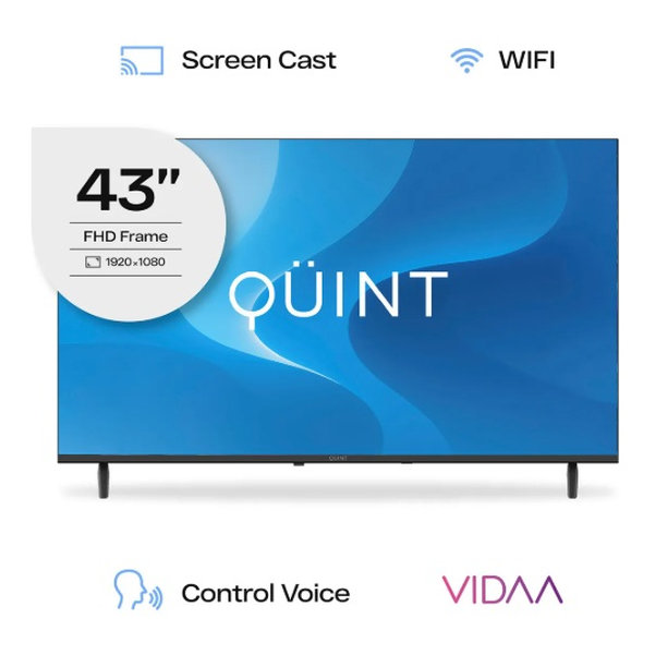 TVC QUINT 43 QT-43FHD89-25229 VIDAA SMART
