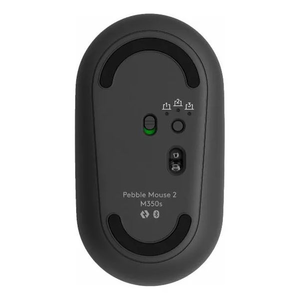 MOUSE LOGITECH M350 INALAMBRICO PEBBLE 2 NEGRO