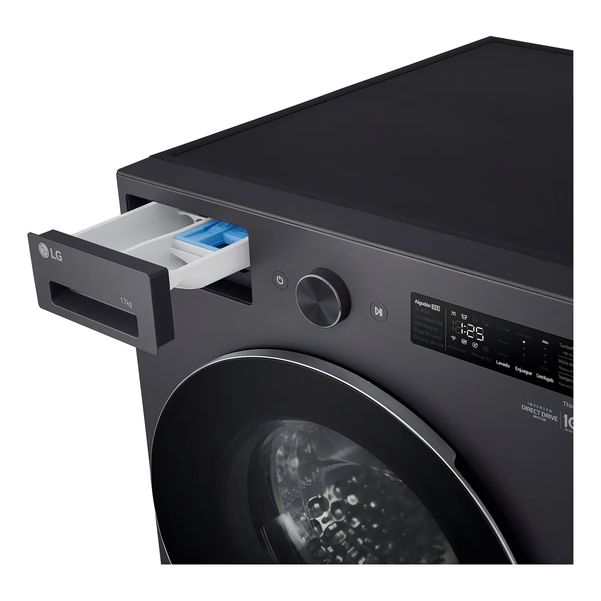 LAVARROPAS LG WM17EGNTSPG 17KG 1000RPM INVERTER GRIS