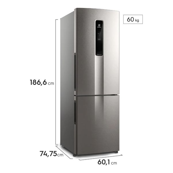 HELADERA ELECTROLUX IB6S 400L NF INV F.INFERIOR