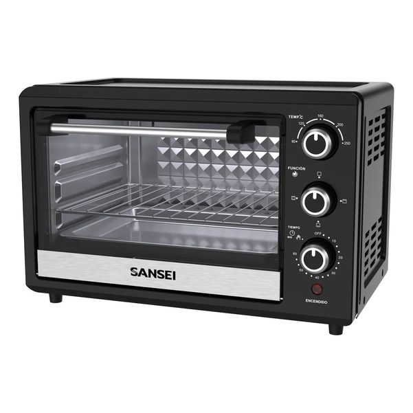 HORNO ELECTRICO SANSEI HGSA1724UAPI 17LTS NEGRO